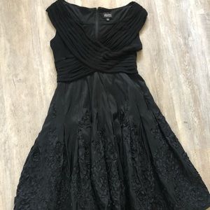 Black cocktail dress